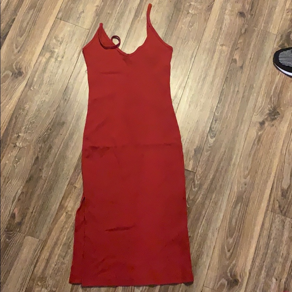 thin strap dress